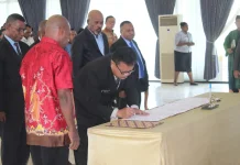 Bupati JK Melantik 6 Pejabat JPT Pratama